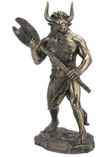 Veronese Design Giftware Figurines Collectables - Minotaur with Axe Bronzed Statue Veronese Design