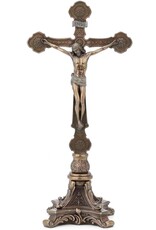 Veronese Design Giftware & Lifestyle - Jesus on the Cross Crucifix Baroque design (standing)