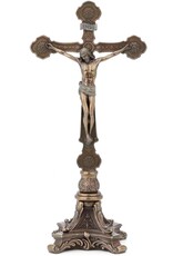 Veronese Design Giftware & Lifestyle - Jezus aan het Kruis Crucifix Barok design (staand)