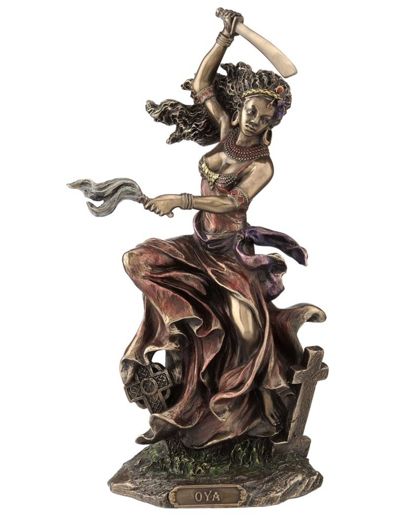 Veronese Design Giftware Figurines Collectables - Oya African goddess of the Wind of Change