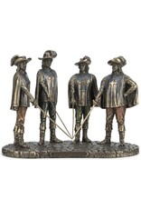 Veronese Design Veronese Design - The Three Musketeers Bronzed Statue