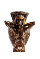 Veronese Design Giftware & Lifestyle - Egyptische Vrouwen met een Vaas Art Deco Stijl