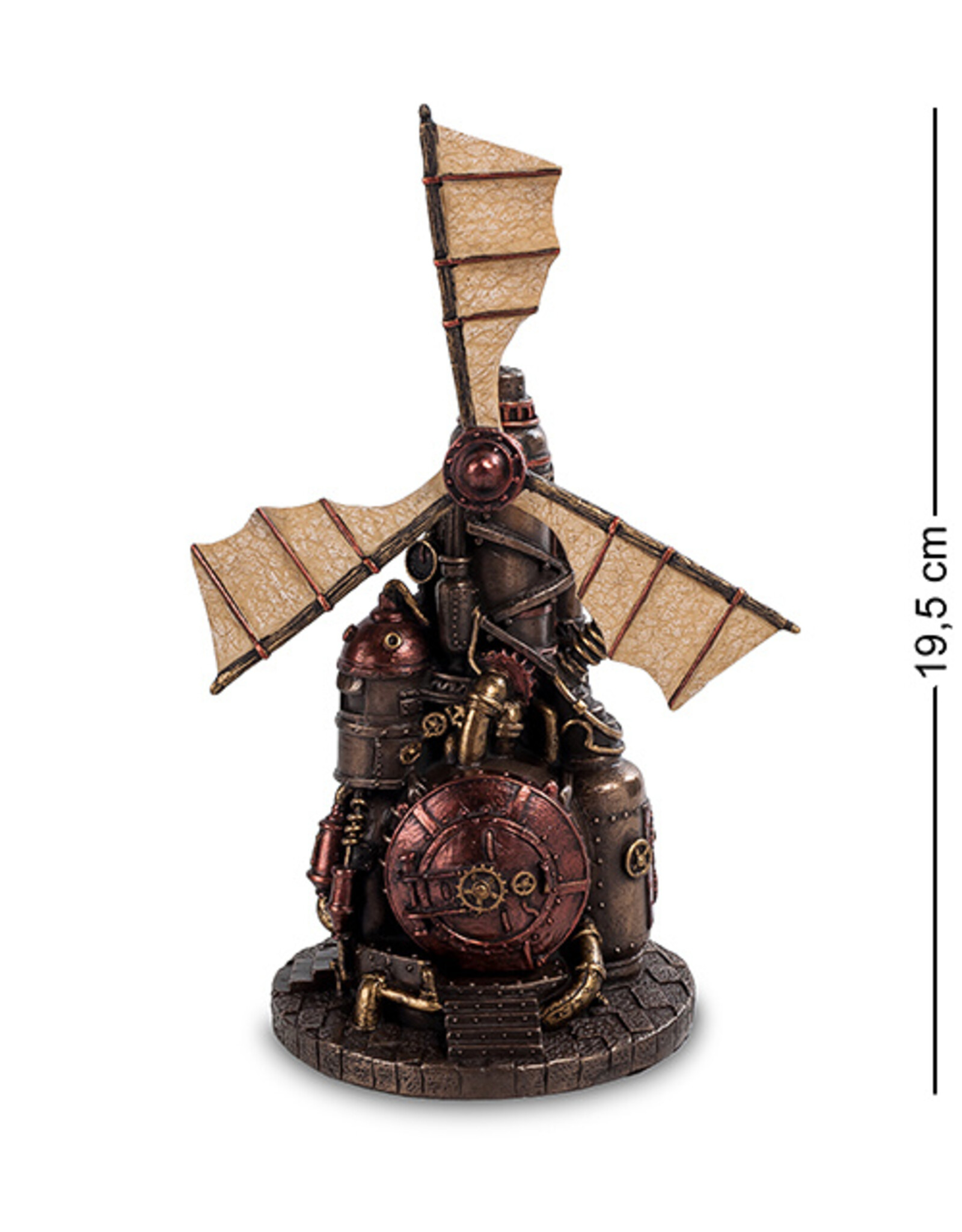 Veronese Design Giftware & Lifestyle - Steampunk Windmill with Secret Trinket Box