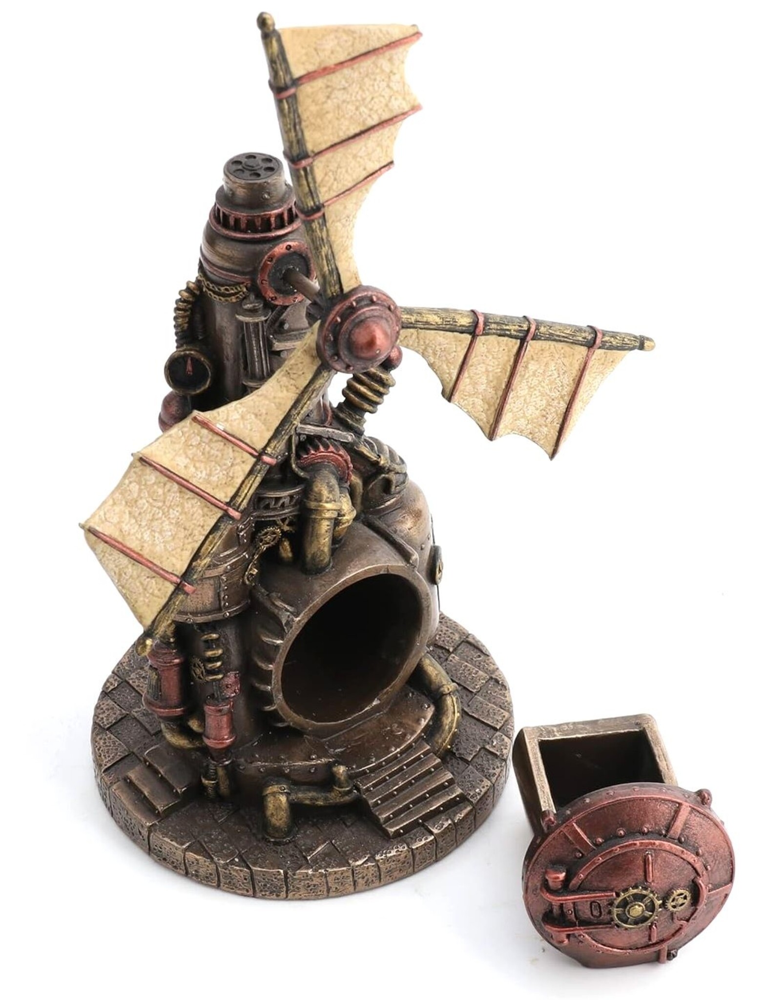 Veronese Design Giftware & Lifestyle - Steampunk Windmill with Secret Trinket Box