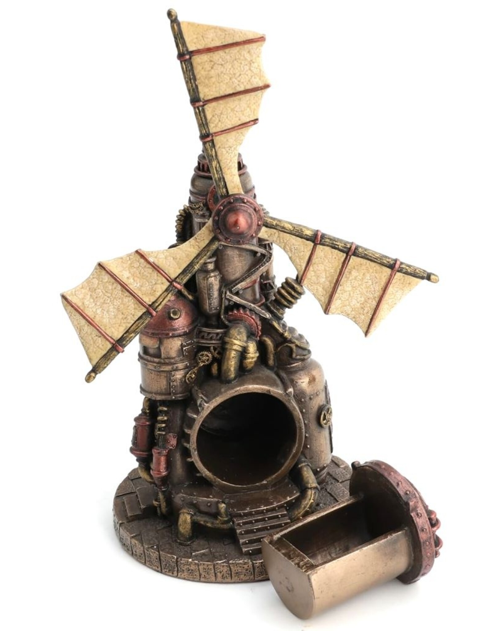 Veronese Design Giftware & Lifestyle - Steampunk Windmill with Secret Trinket Box