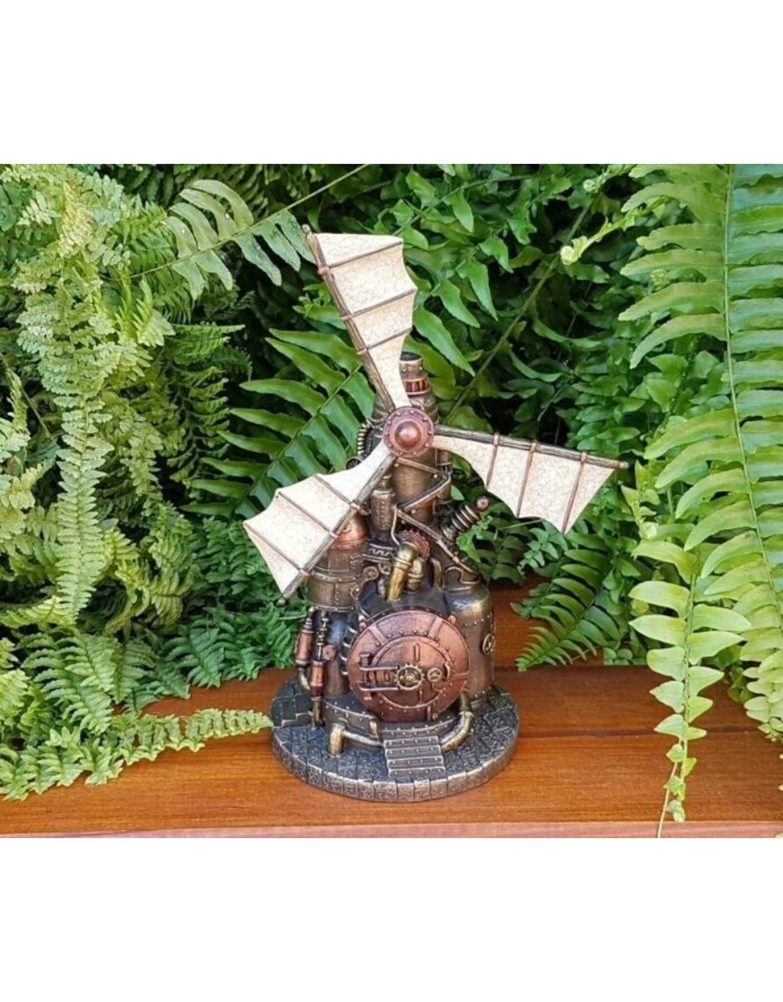 Veronese Design Giftware & Lifestyle - Steampunk Windmill with Secret Trinket Box