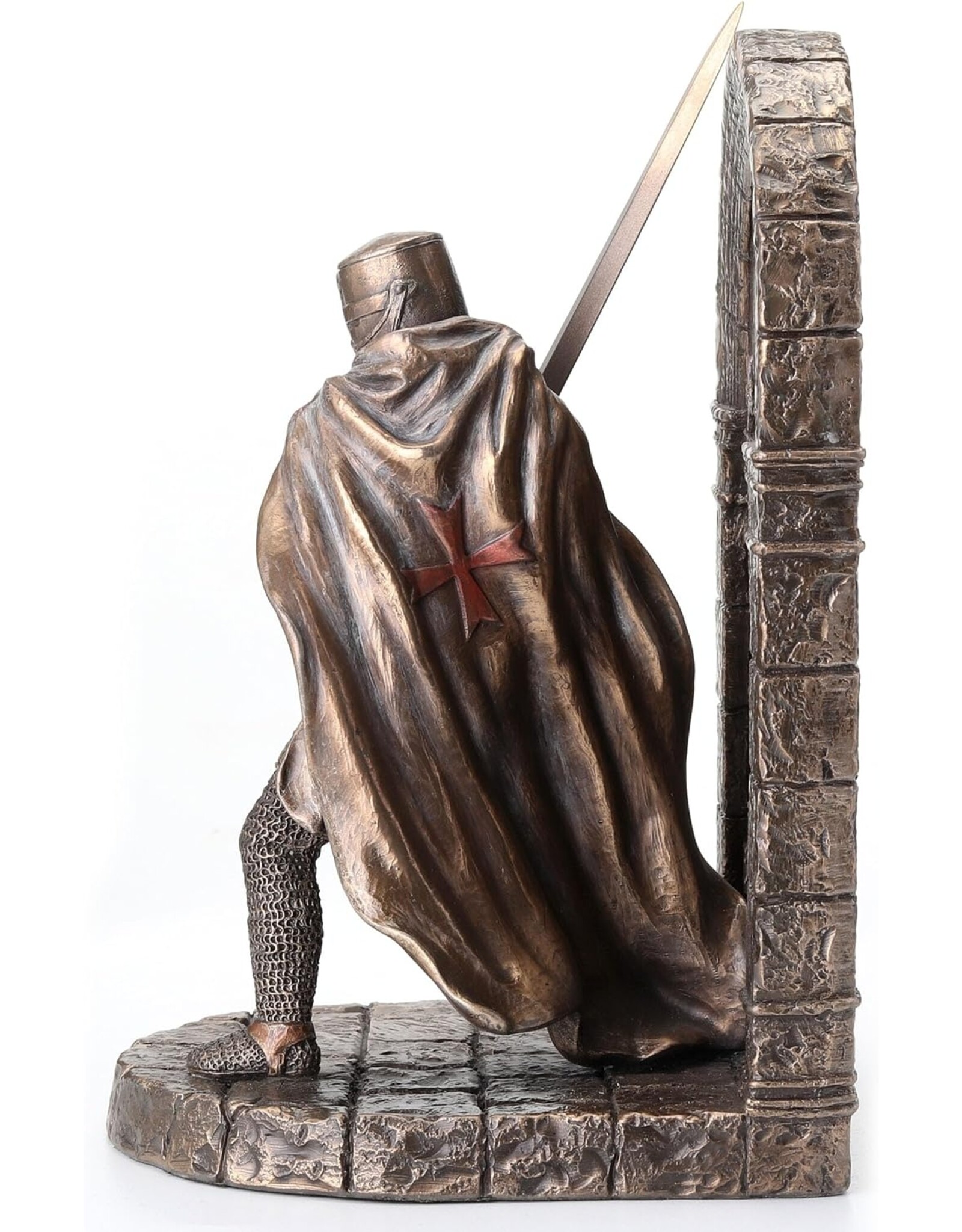 Veronese Design Veronese Design - Armored Maltese Crusader with Sword Bookend