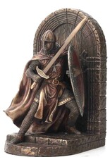 Veronese Design Veronese Design - Armored Maltese Crusader with Sword and Shield Bookend