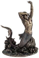 Veronese Design Veronese Design - Merman stretching on Rock