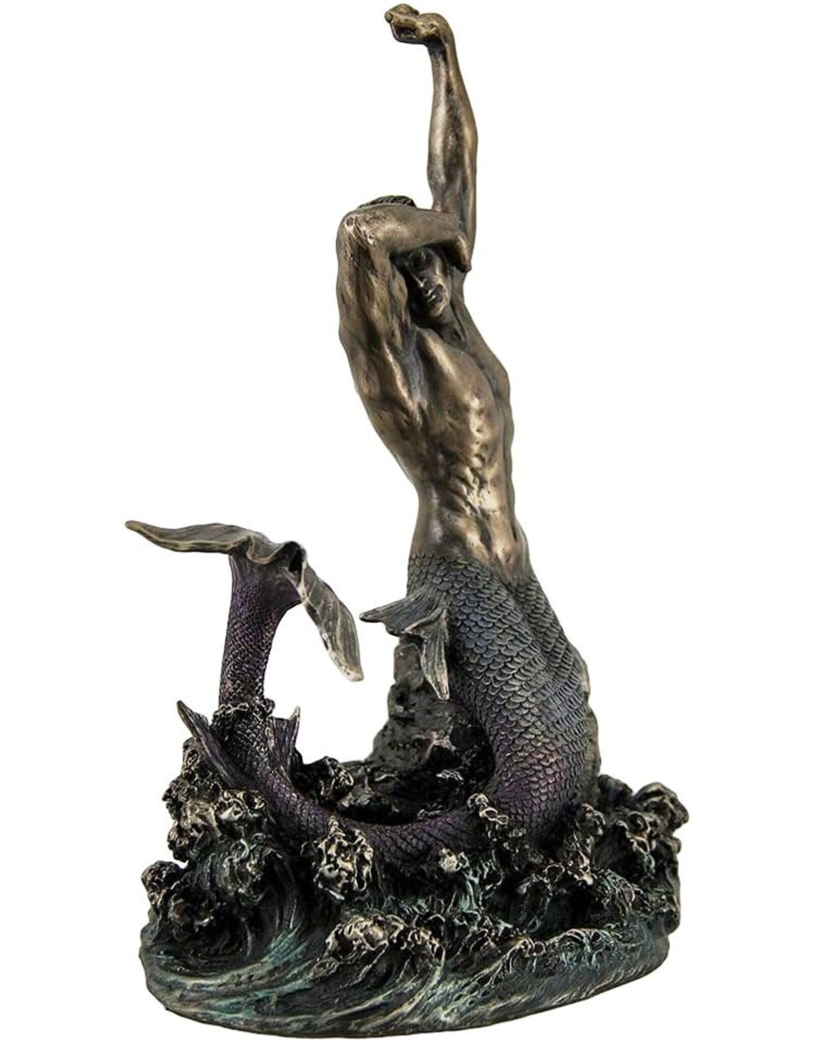 Veronese Design Veronese Design - Merman stretching on Rock