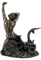 Veronese Design Veronese Design - Merman stretching on Rock