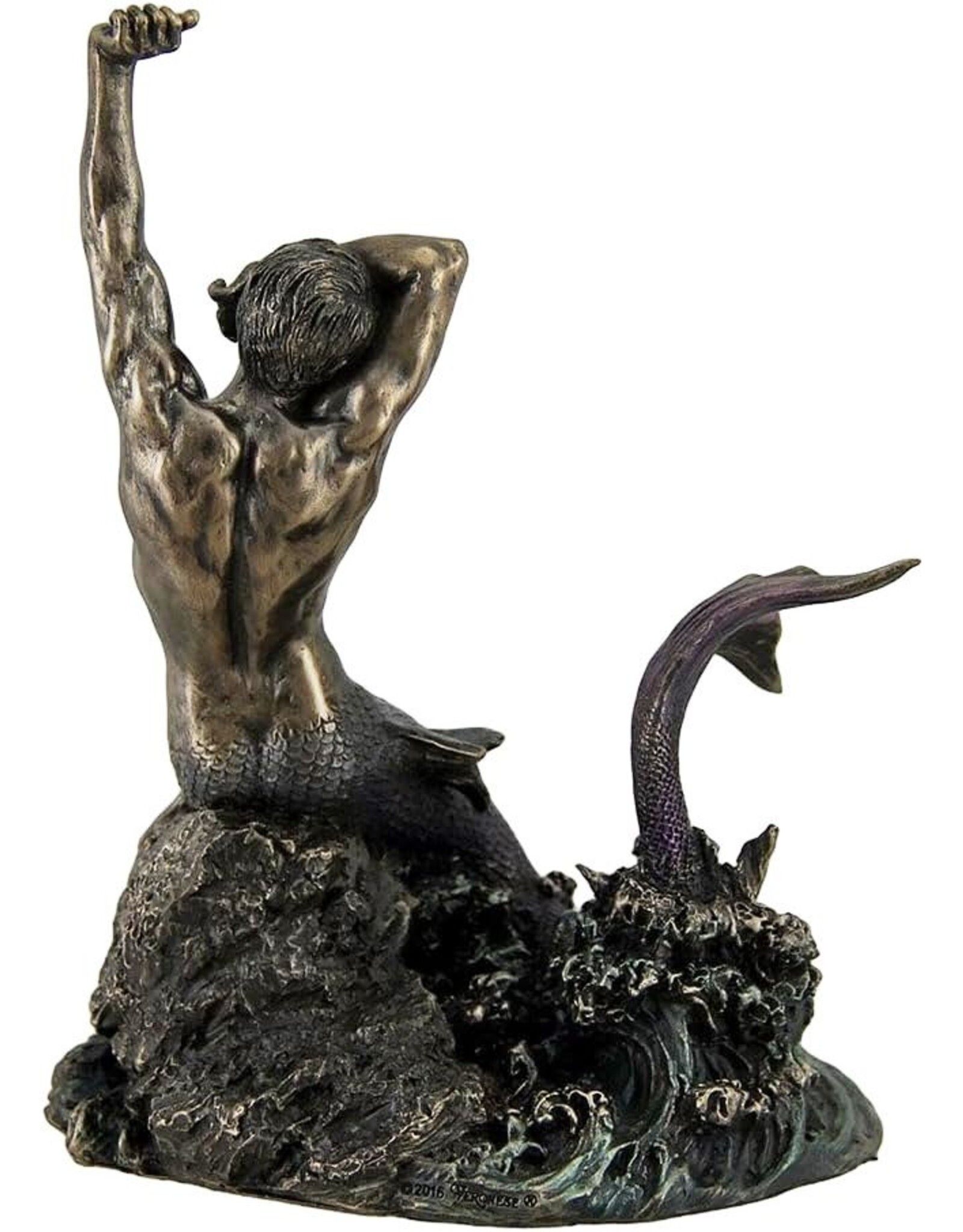 Veronese Design Veronese Design - Merman stretching on Rock