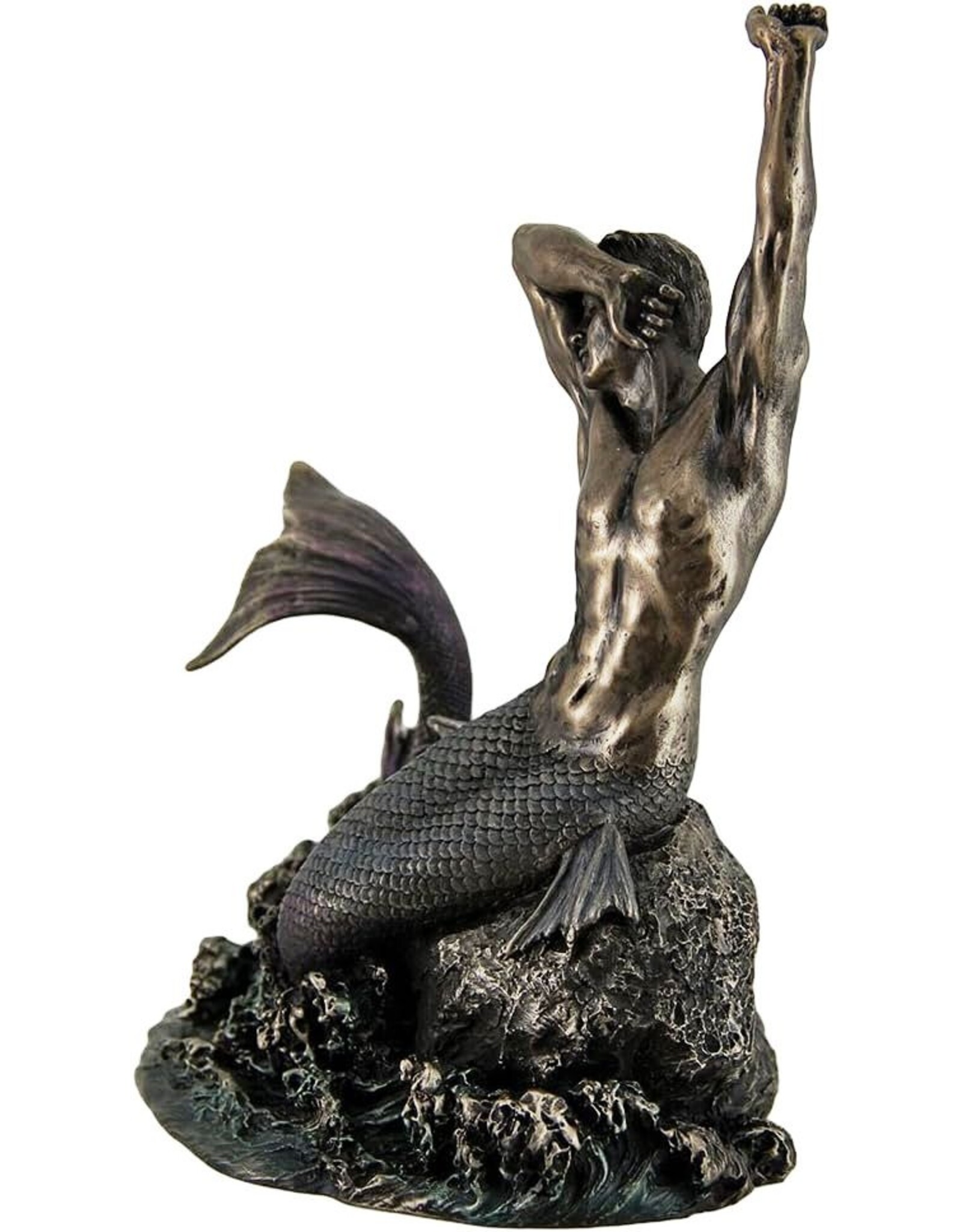 Veronese Design Veronese Design - Merman stretching on Rock