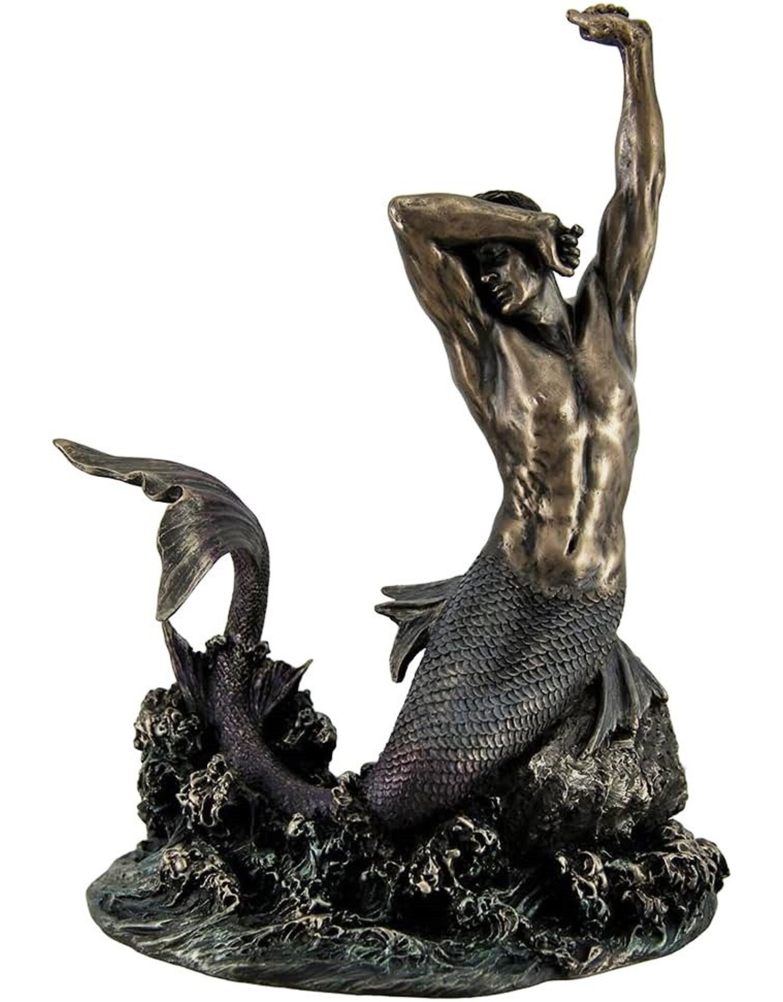 Veronese Design Veronese Design - Merman stretching on Rock