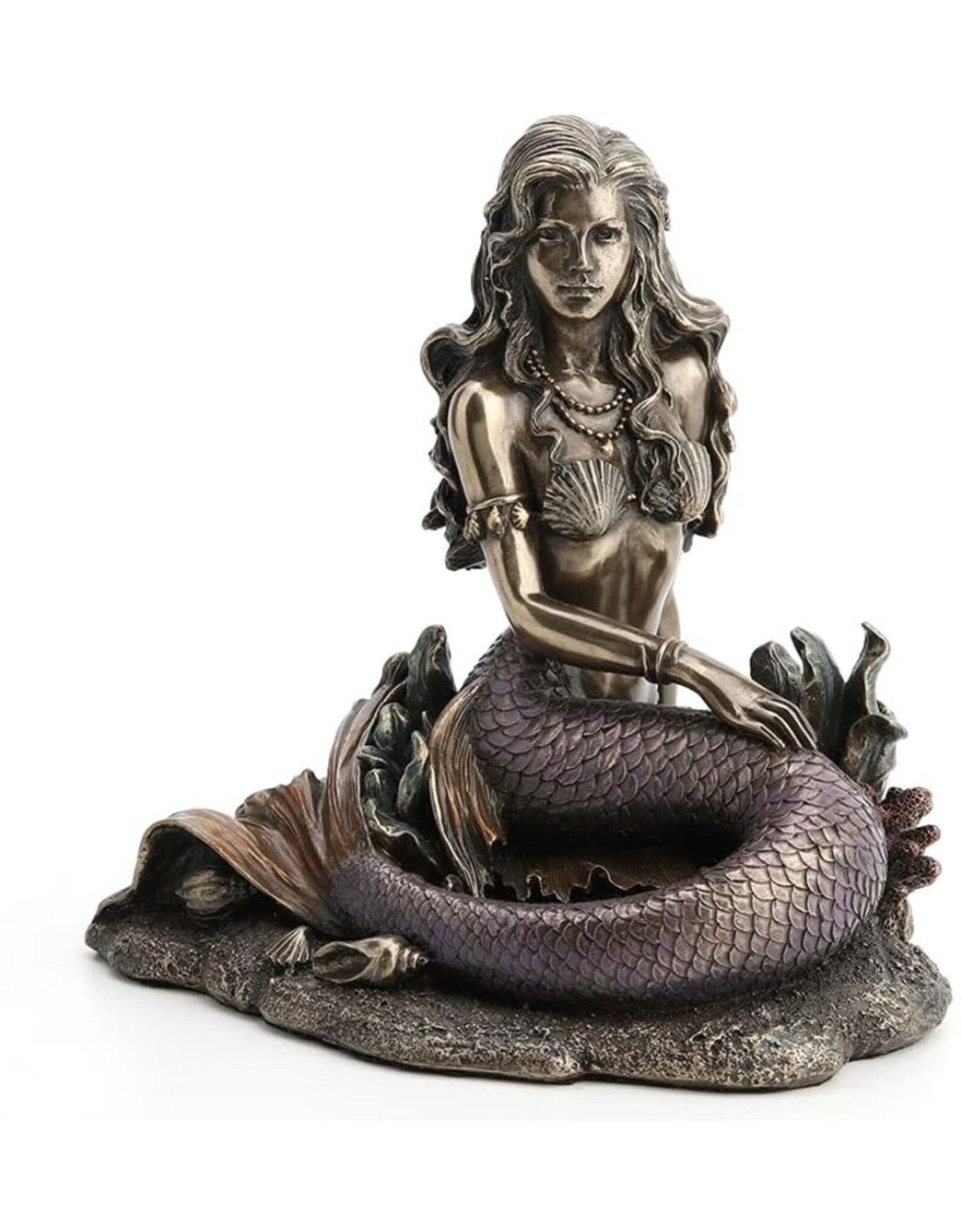 Veronese Design Veronese Design - Enchanted Song Mermaid Sitting Veronese Design