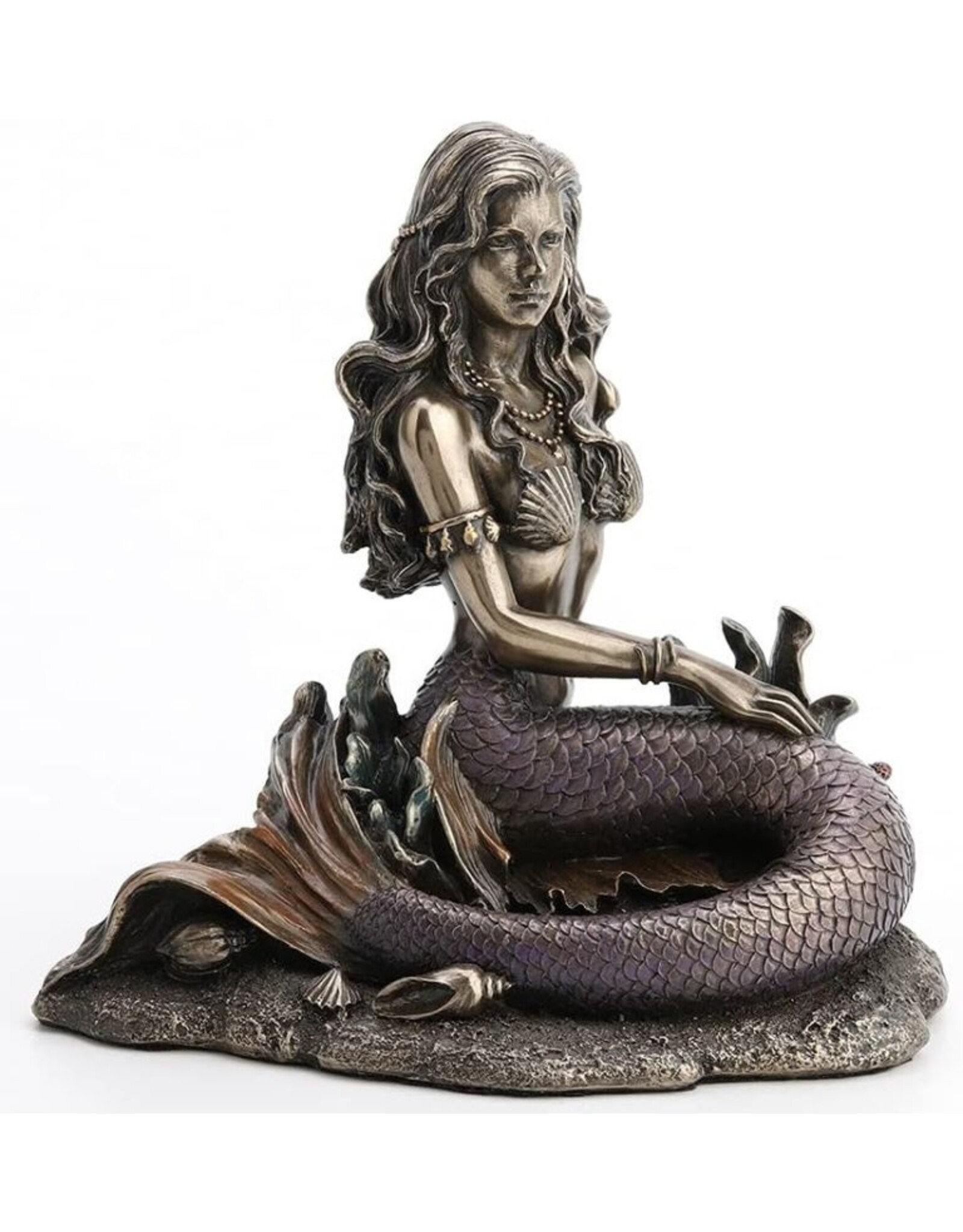 Veronese Design Veronese Design - Enchanted Song Mermaid Sitting Veronese Design