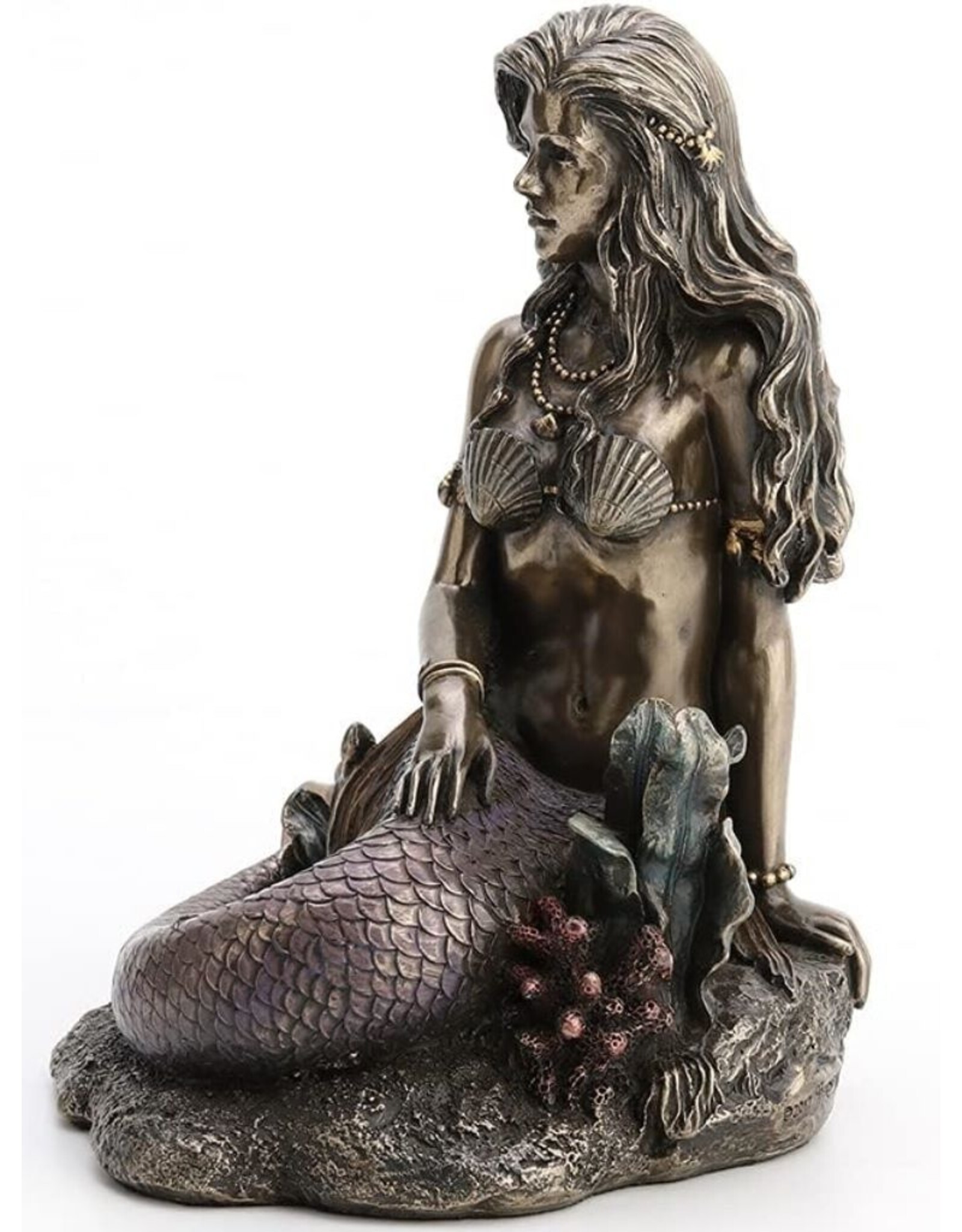 Veronese Design Veronese Design - Enchanted Song Mermaid Sitting Veronese Design