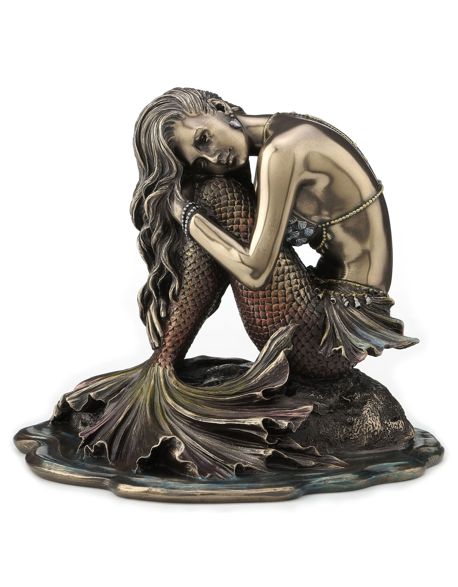 Veronese Design Veronese Design -  Mermaid Sitting on Rock Veronese Design