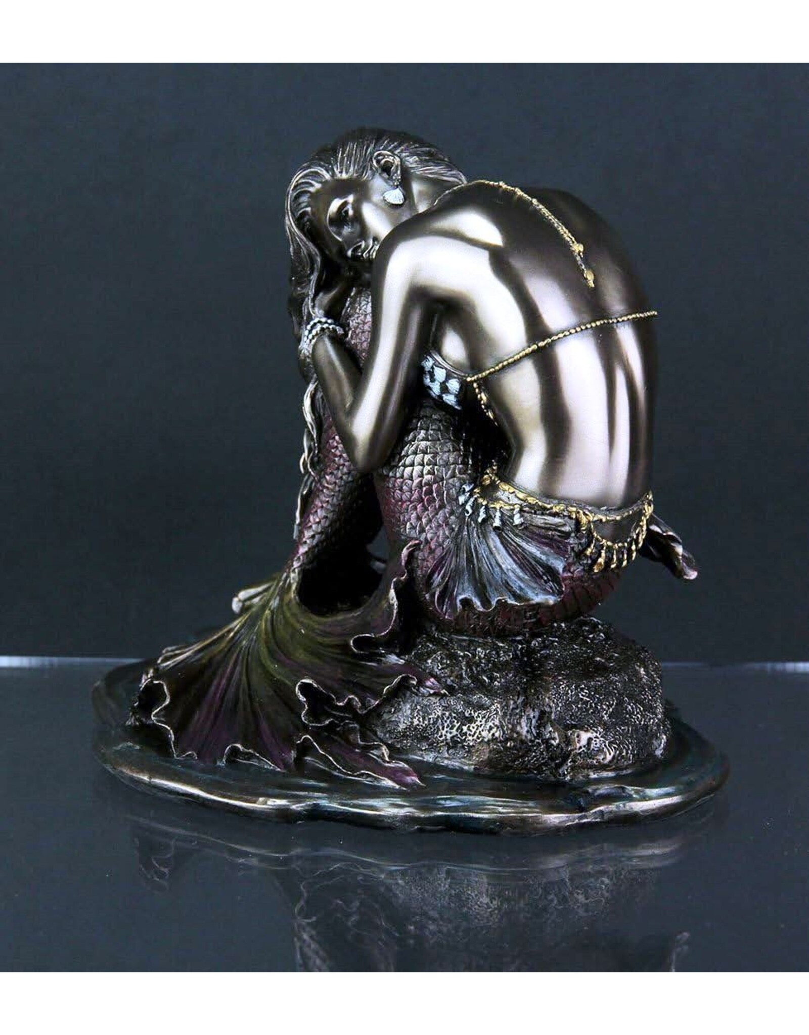 Veronese Design Veronese Design -  Mermaid Sitting on Rock Veronese Design