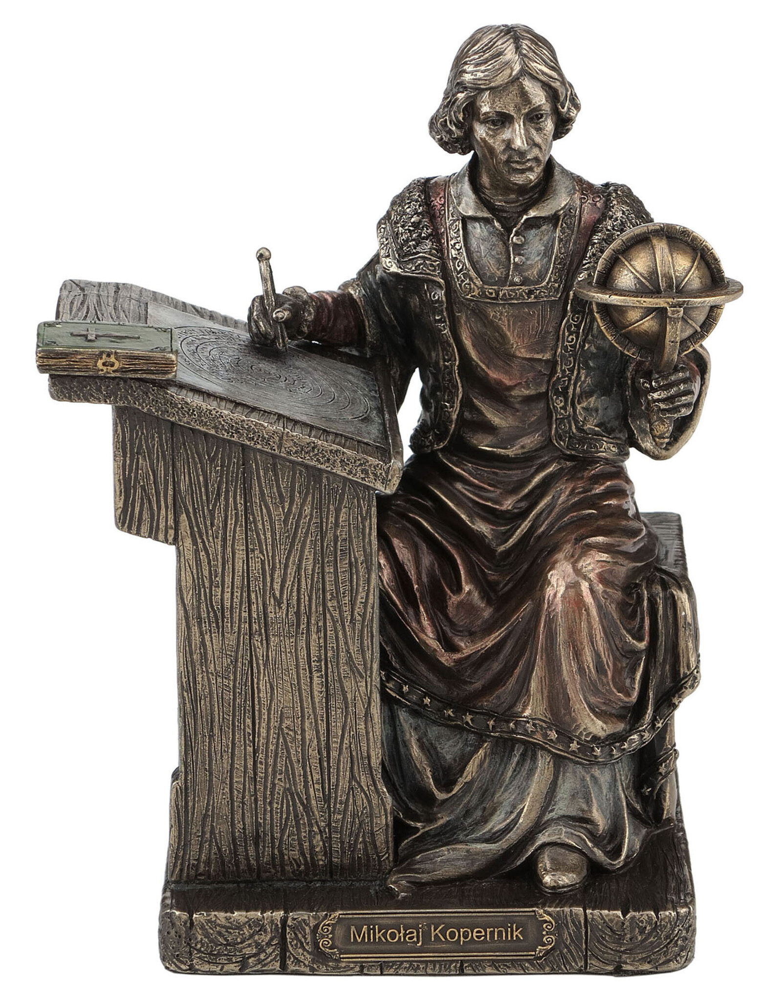 Veronese Design Veronese Design - Nicolaus Copernicus  bronzed figurine Veronese Design