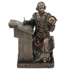 Veronese Design Nicolaus Copernicus  bronzed figurine Veronese Design