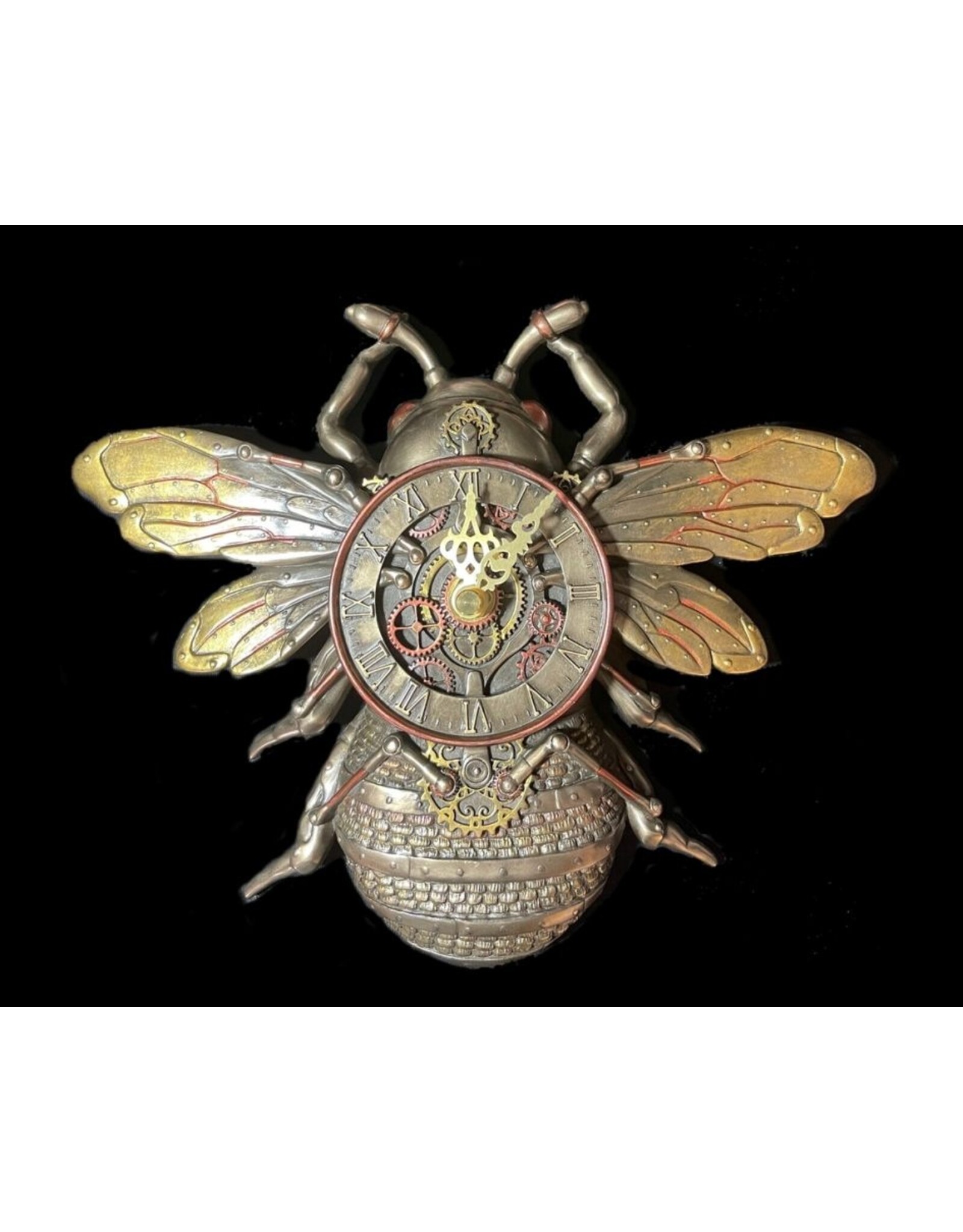 Veronese Design Giftware & Lifestyle - Steampunk Mechanical Bee Wall Clock