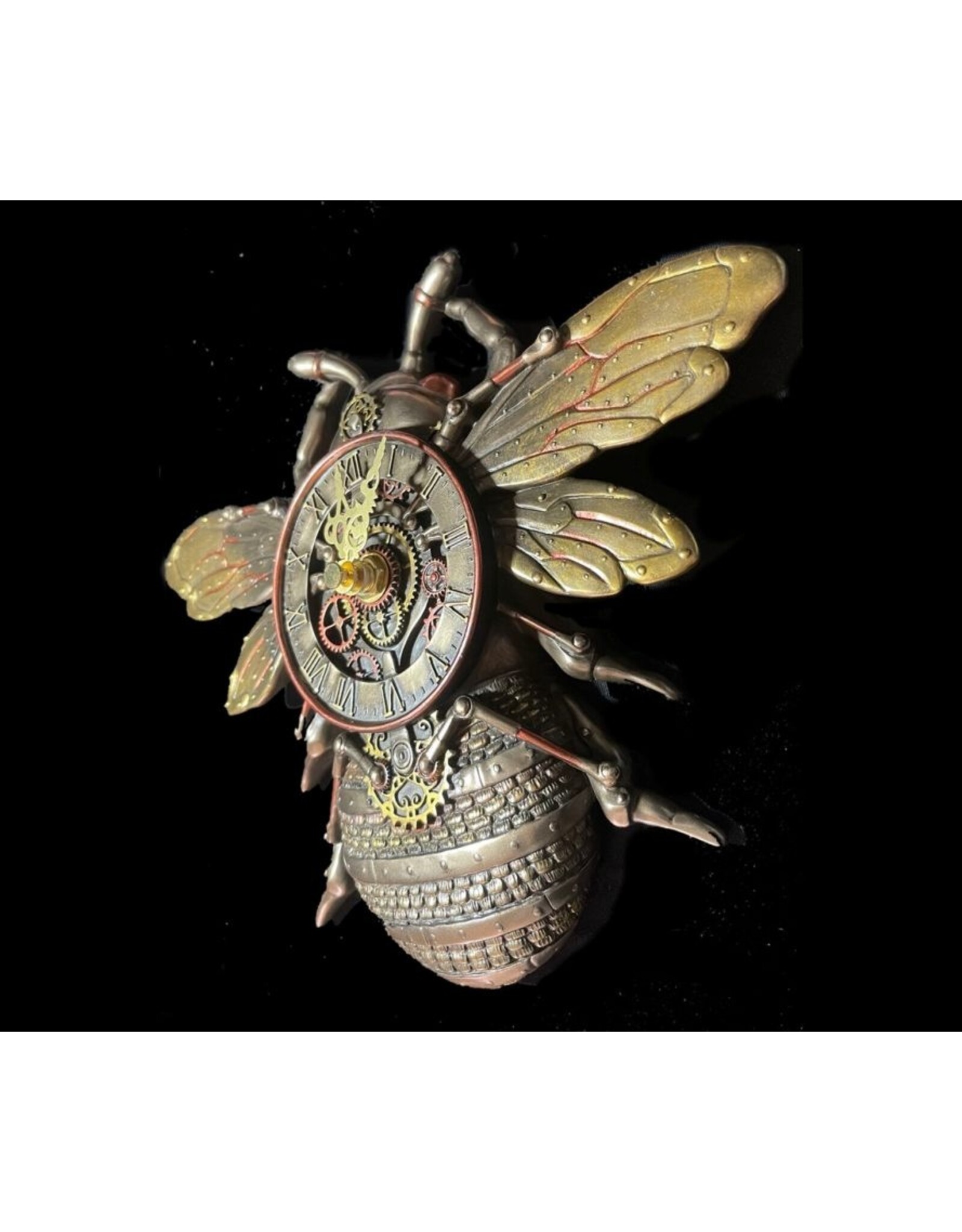 Veronese Design Giftware & Lifestyle - Steampunk Mechanical Bee Wall Clock