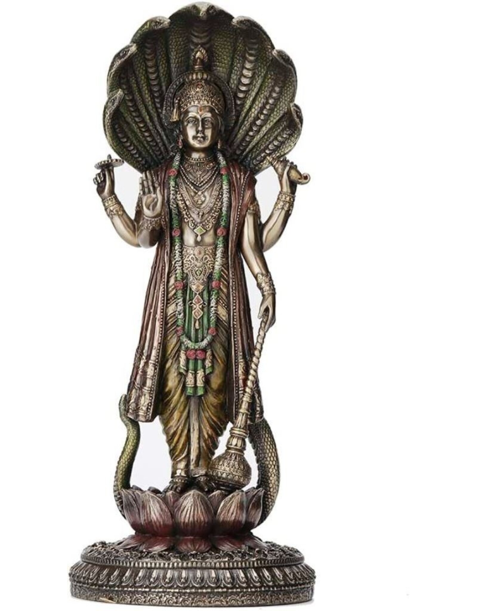 Veronese Design Giftware & Lifestyle - Vishnu the Hindu God Standing 32cm