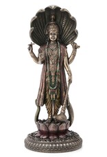 Veronese Design Giftware & Lifestyle - Vishnu de Hindoeïstische God  Staand 32cm