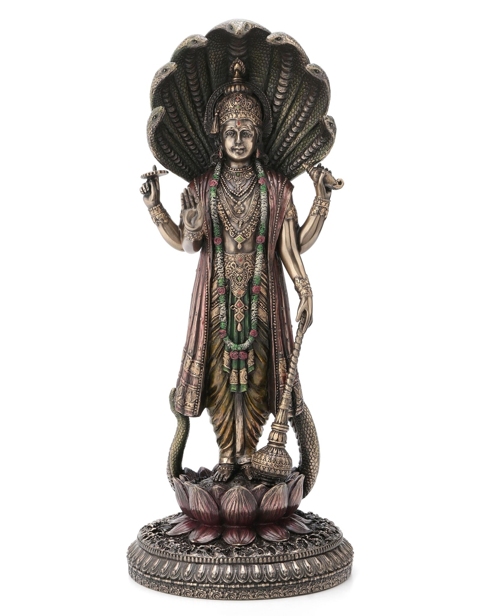 Veronese Design Giftware & Lifestyle - Vishnu the Hindu God Standing 32cm