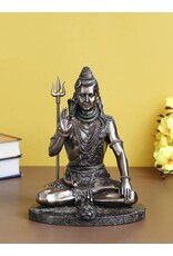 Veronese Design Veronese Design - Shiva Meditating Bronzed statue Veronese Design