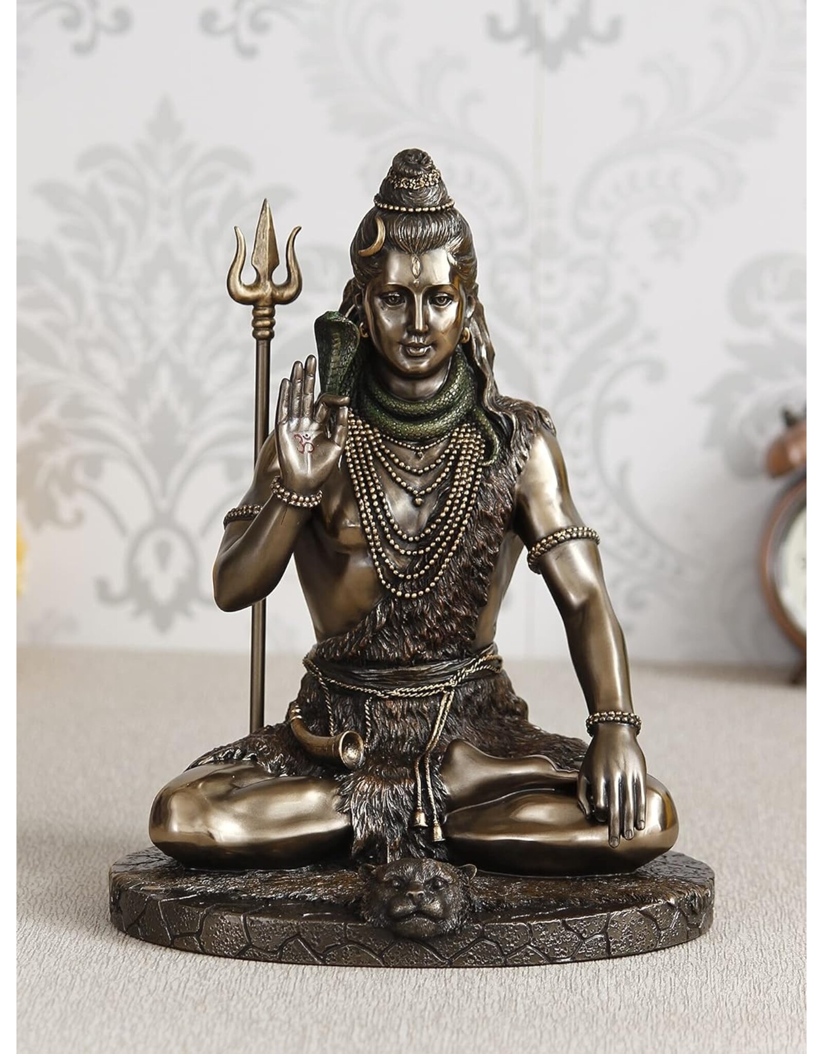 Veronese Design Veronese Design - Shiva Mediterend Gebronsd beeld Veronese Design