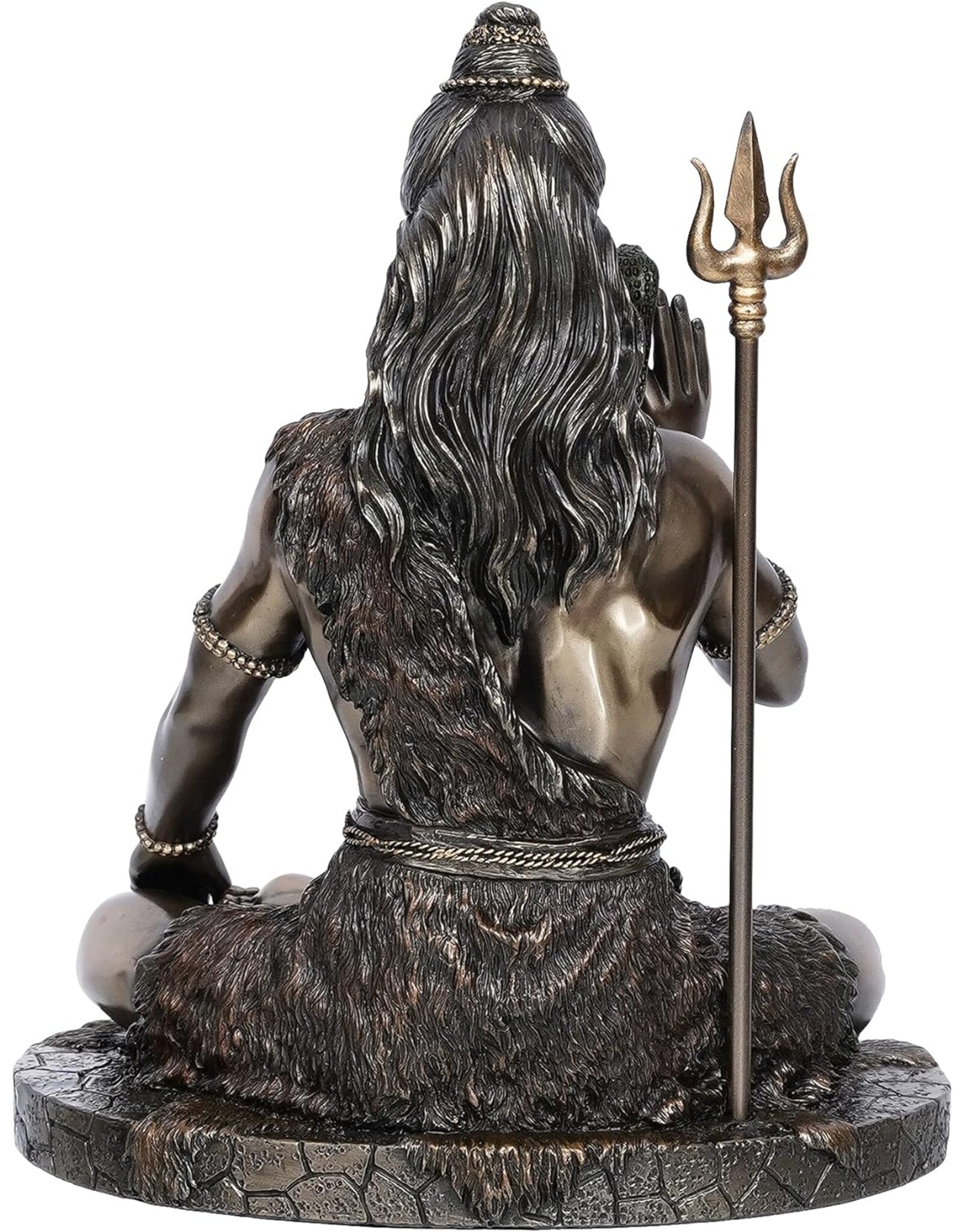 Veronese Design Veronese Design - Shiva Meditating Bronzed statue Veronese Design