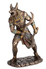 Veronese Design Veronese Design - Egyptian God Anubis with Dual Khopesh