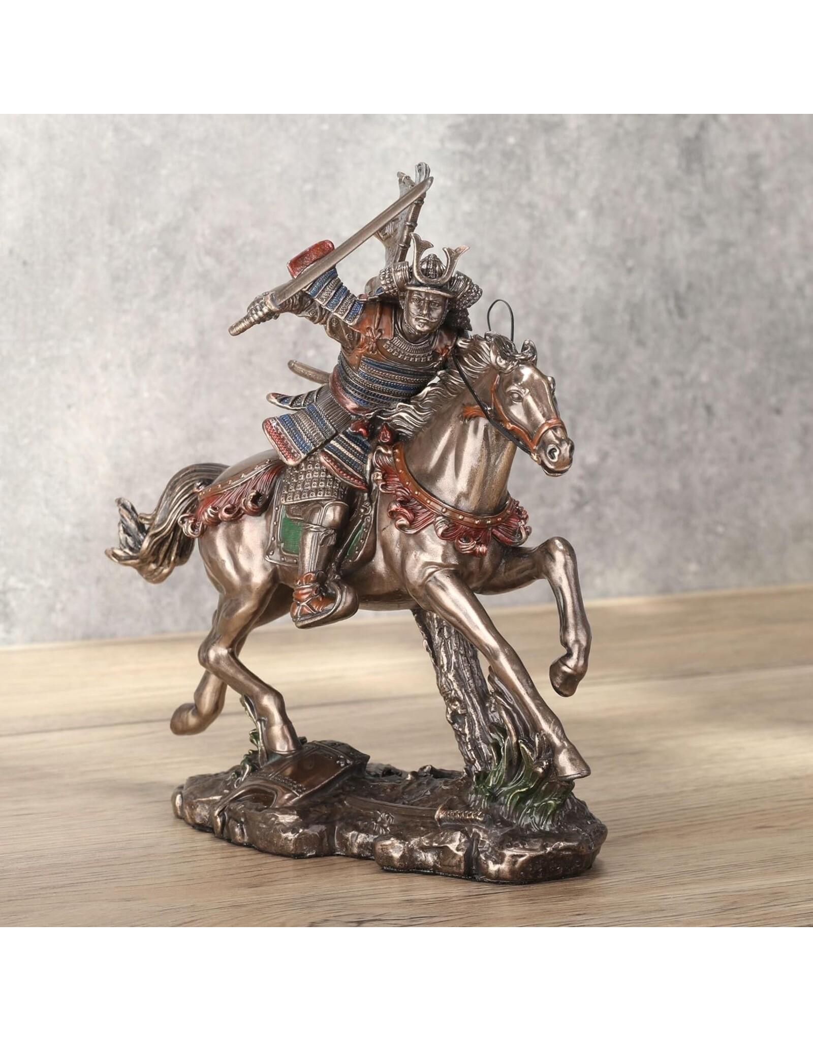 Veronese Design Veronese Design - Samurai with Katana on Horse