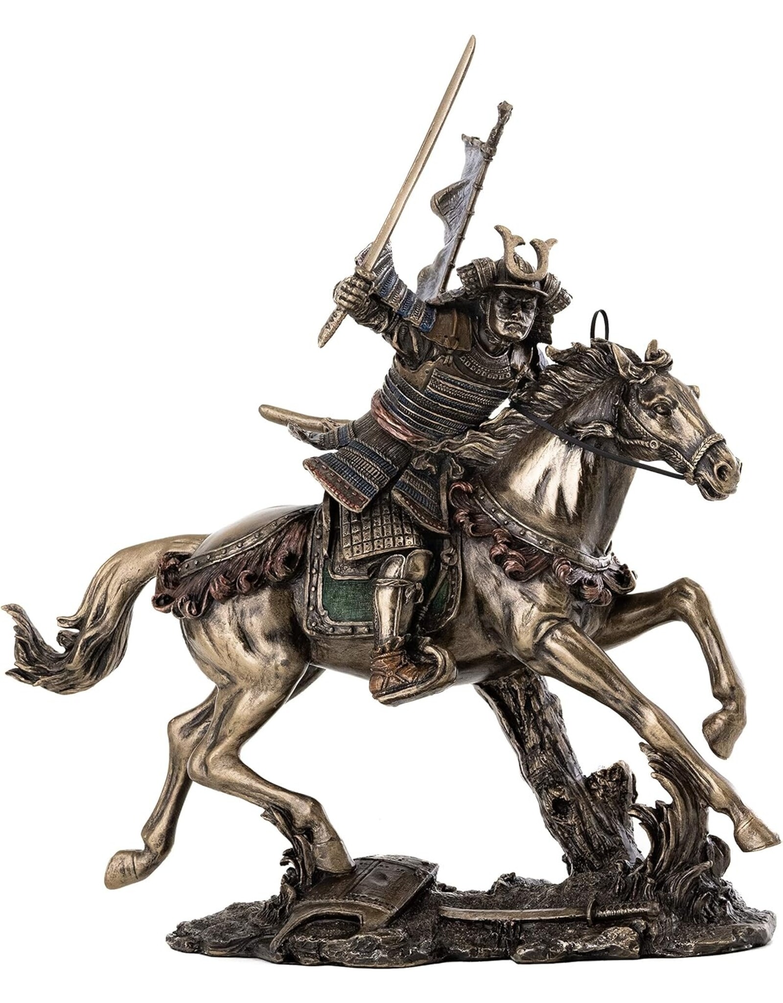Veronese Design Veronese Design - Samurai with Katana on Horse