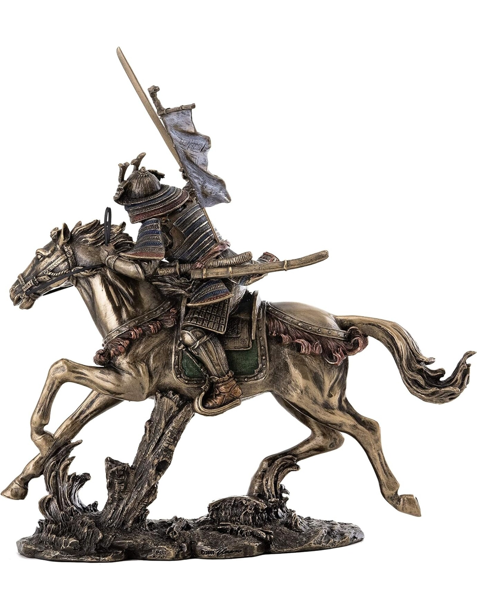 Veronese Design Veronese Design - Samurai with Katana on Horse