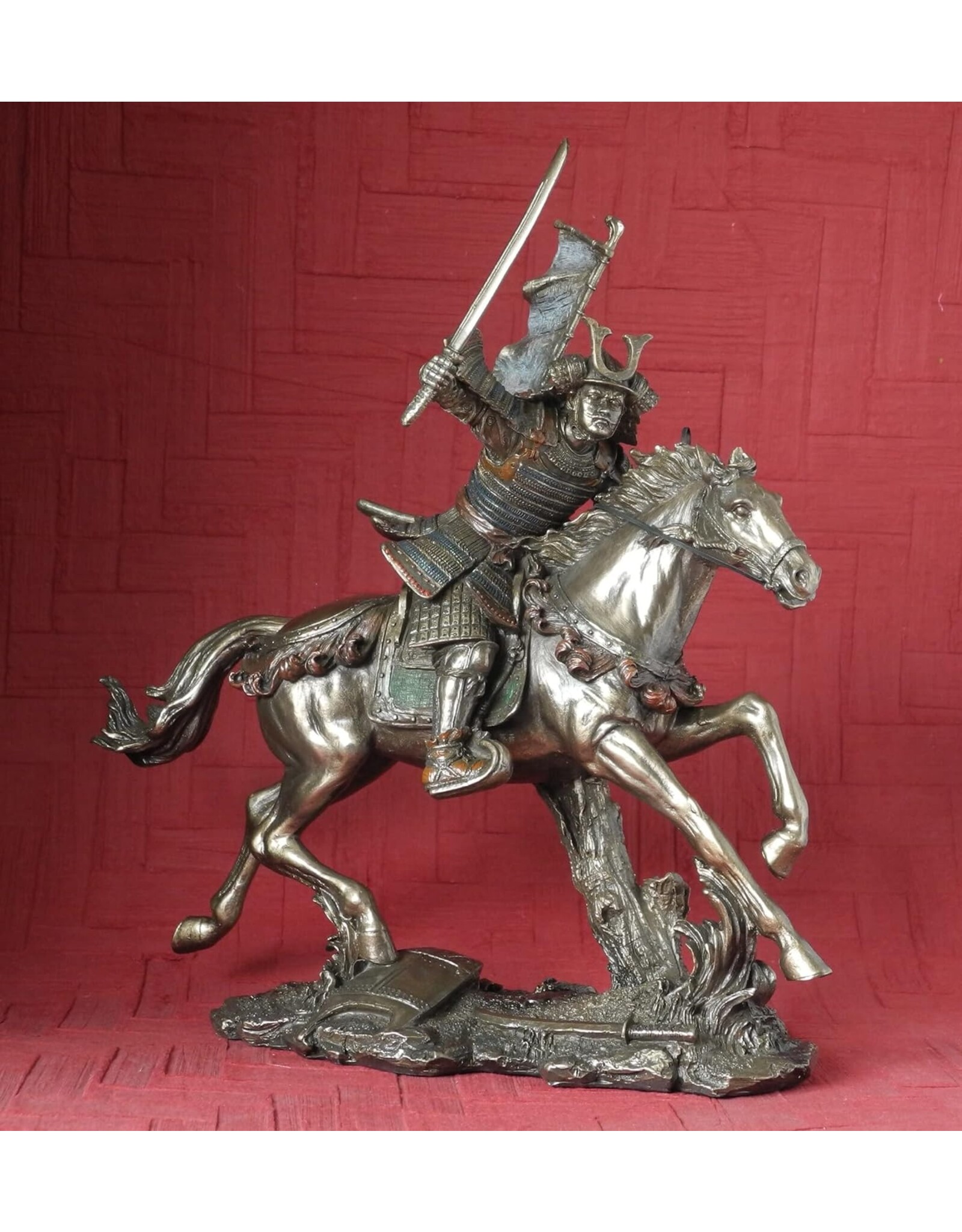 Veronese Design Veronese Design - Samurai with Katana on Horse