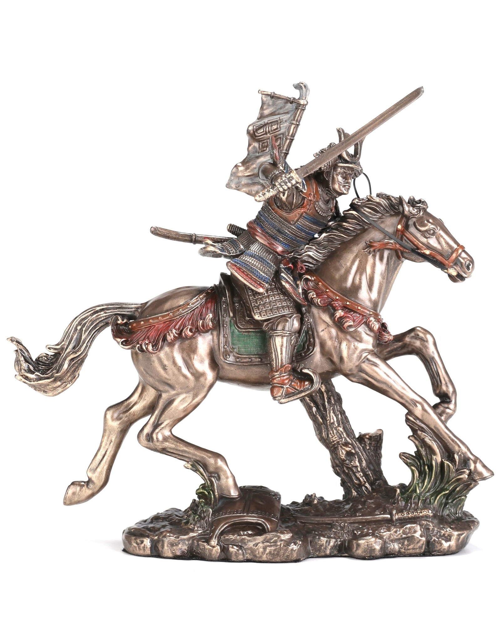 Veronese Design Veronese Design - Samurai with Katana on Horse