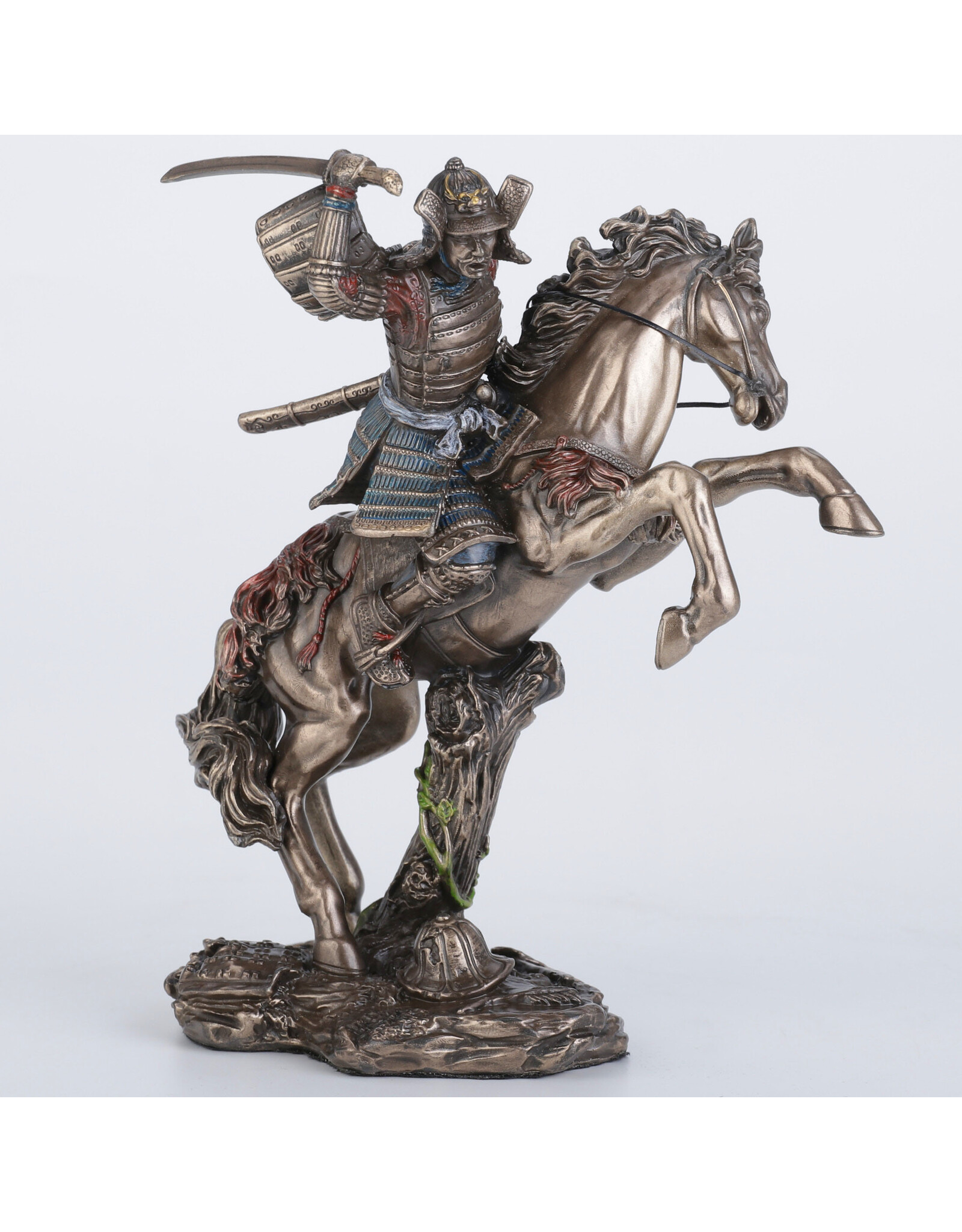 Veronese Design Veronese Design - Samurai with Sword on Horse Veronese Design