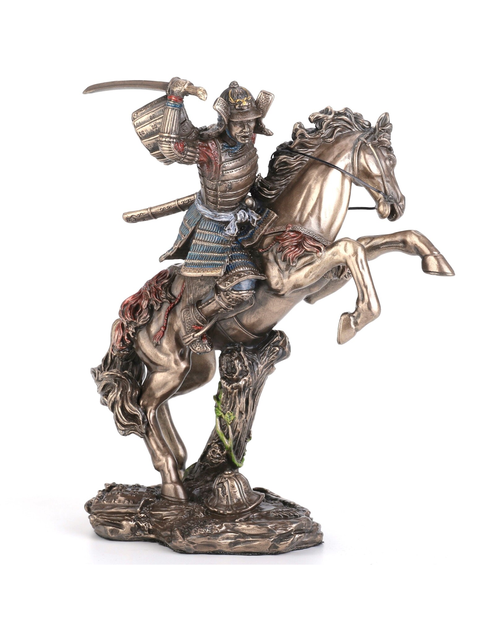 Veronese Design Veronese Design - Samurai with Sword on Horse Veronese Design