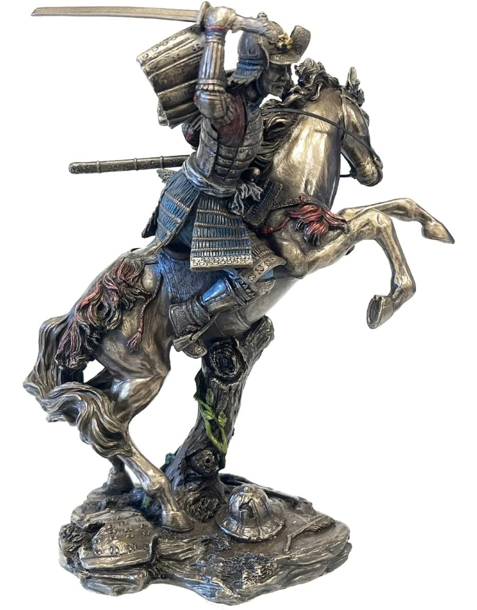 Veronese Design Veronese Design - Samurai with Sword on Horse Veronese Design