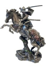 Veronese Design Veronese Design - Samurai with Sword on Horse Veronese Design