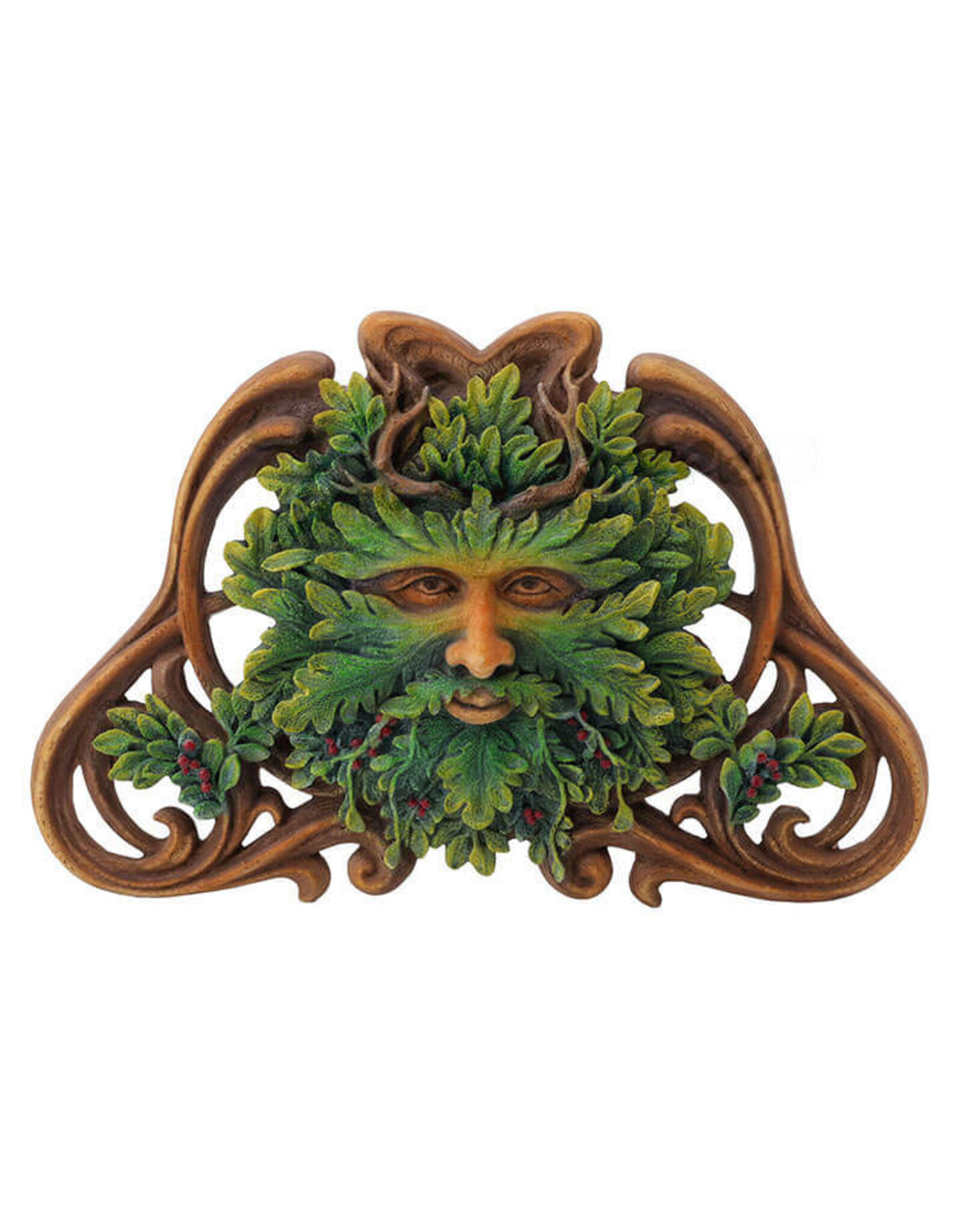 Veronese Design Miscellaneous -  Groene Man WINTER (mini) Wandornament