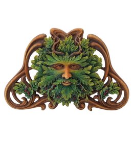 Veronese Design Greenman WINTER (mini) Wall Plaque Veronese Design