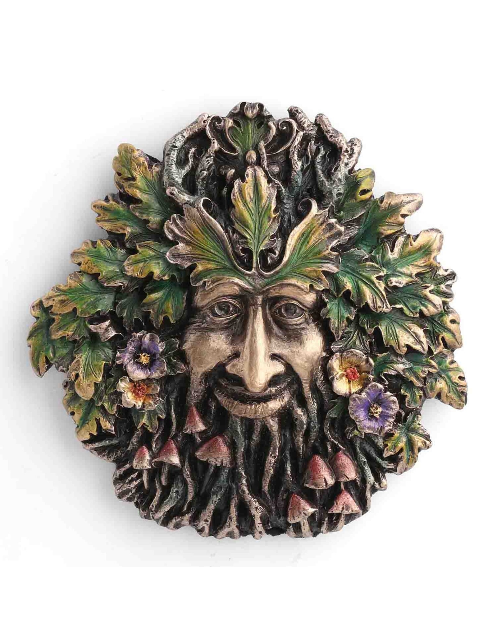 Veronese Design Miscellaneous - Greenman SUMMER (mini) Wall Plaque Veronese Design