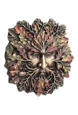 Veronese Design Miscellaneous - Greenman AUTUMN EQUINOX (mini) Wall Plaque