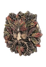 Veronese Design Miscellaneous - Greenman AUTUMN EQUINOX (mini) Wall Plaque