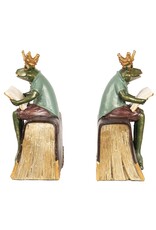 C&E Miscellaneous - Frog Prince Bookends Frog Set of 2