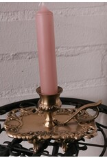 Barok Giftware & Lifestyle - Baroque Candlestick with ear handle - brass, copper colored